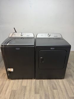 Maytag washer and dryer laundry