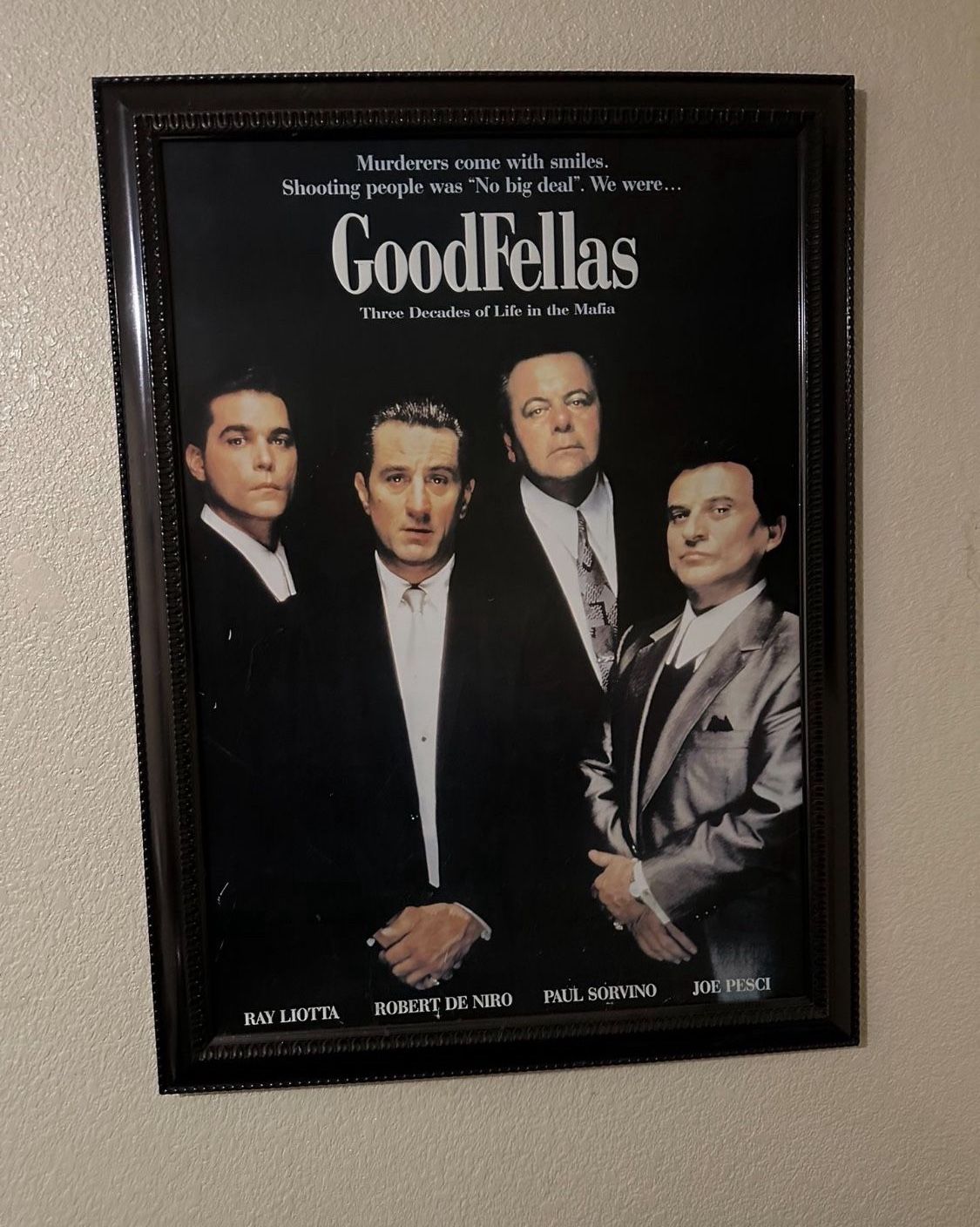 Good Fellas Poster Frame
