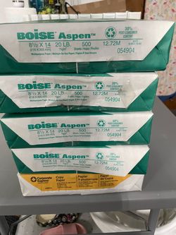Copy Paper- 5 Reams -Legal size
