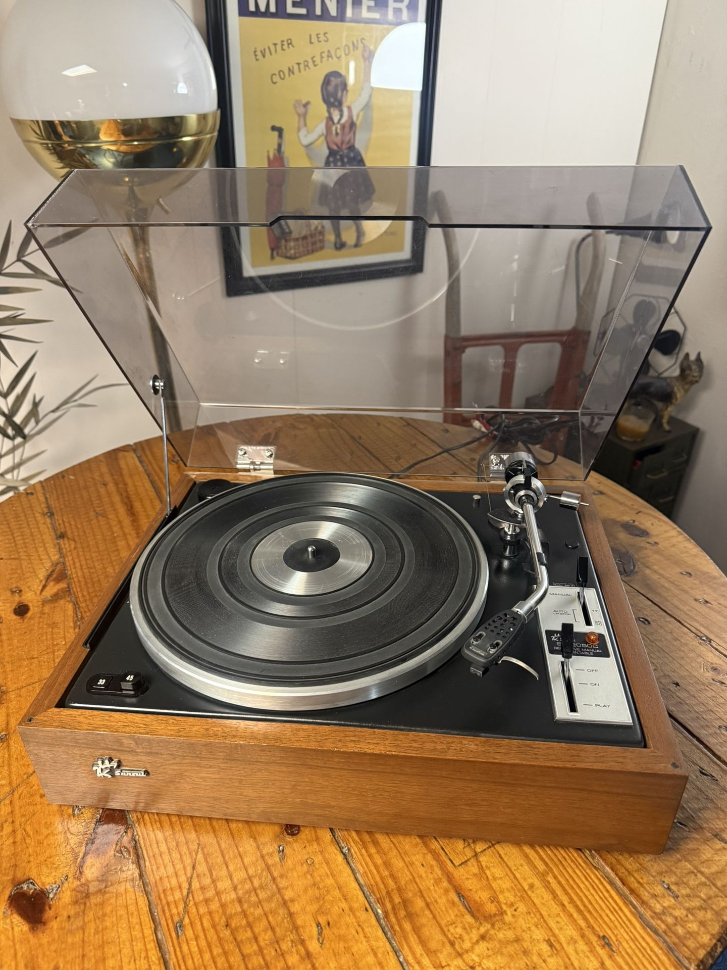 Vintage Sansui Turntabl