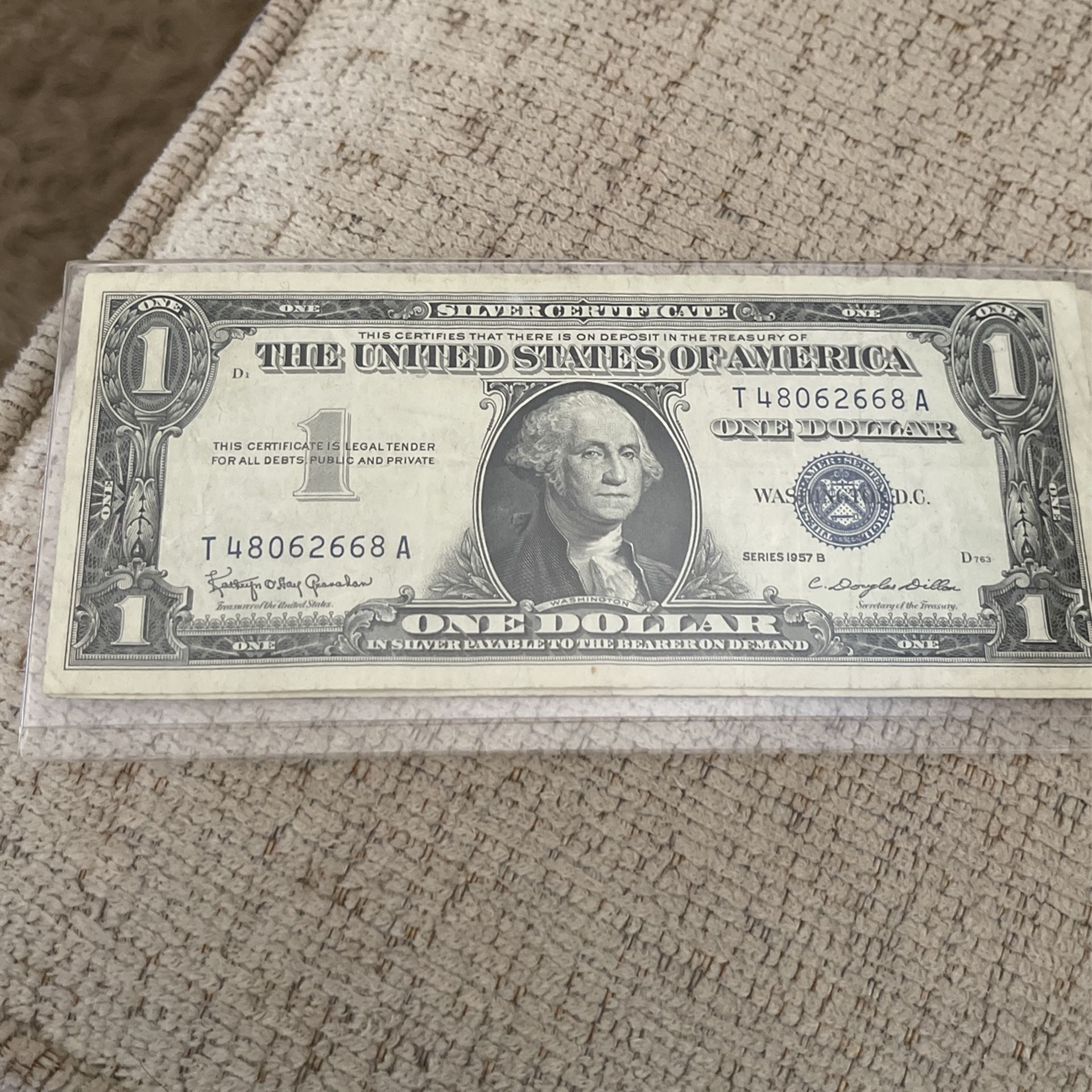 1957 Silver Certificate