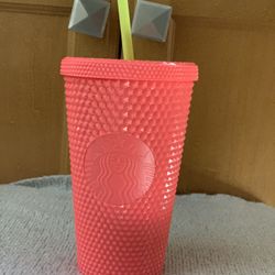 Starbucks Dragonfruit Studded Tumbler Summer 2022 Grande 16 oz