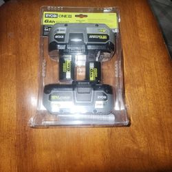 Ryobi 18v 6ah High Performance Batteries 