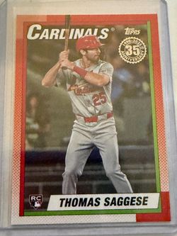 Thomas Saggese Topps 35th Anniversary RC Baseball Card