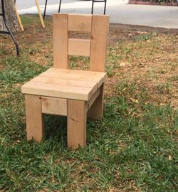 Wood chair