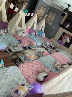 Teepee setup