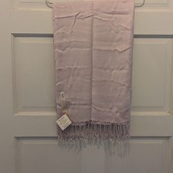 Scarf Shawl Wrap Lavender Peach Couture Made In India 