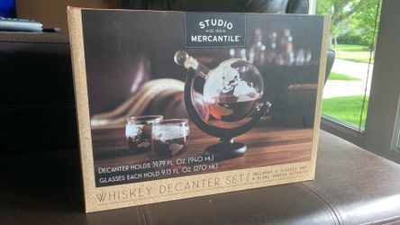 Whiskey decanter set