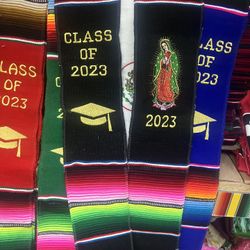 Estola De Graduación Bordada