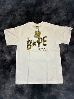 BAPE Color Camo BAPE STA Logo Tee White