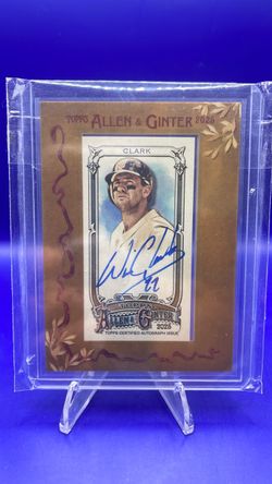 Will Clark Autograph Topps Allen & Ginter 2025