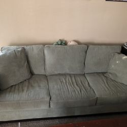 Sage Green Couch 