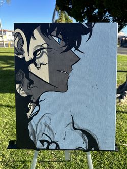 Sung Jinwoo (Solo Leveling) Acrylic Painting