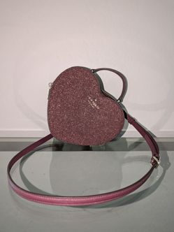 Kate Spade Glitter Heart Crossbody Bag