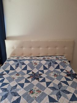 Queen Creamy Beige Color Headboard