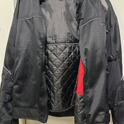 Noru Motorcycle Jacket With Pads (3xl)
