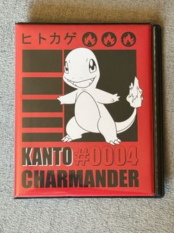 Charmander Pokémon TCG card binder
