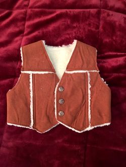 Vintage Billy the Kid Sherpa Vest
