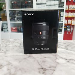 Sony FE 35mm F1.4 GM Lens