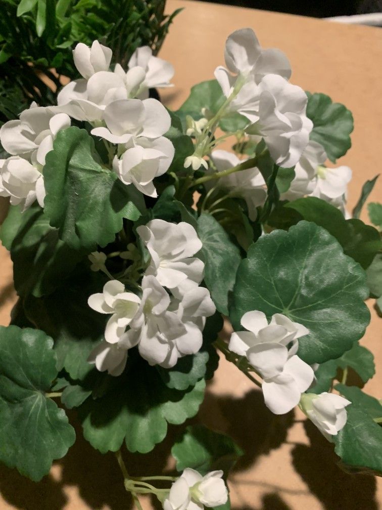 Set of 7 Artificial Plants – Realistic Greenery & Flowers