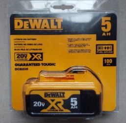 Dewalt 5AH 20v Max Battery