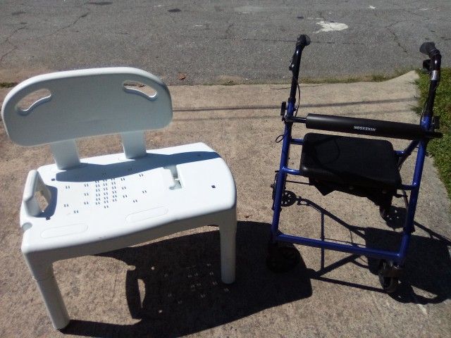 Sit Down Walker +Shower Chair