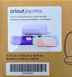 New Cricut Joy Xtra smart cutting machine