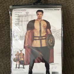 NWT Voracious Viking Dreamguy Sz L Adult Costume 3pc set