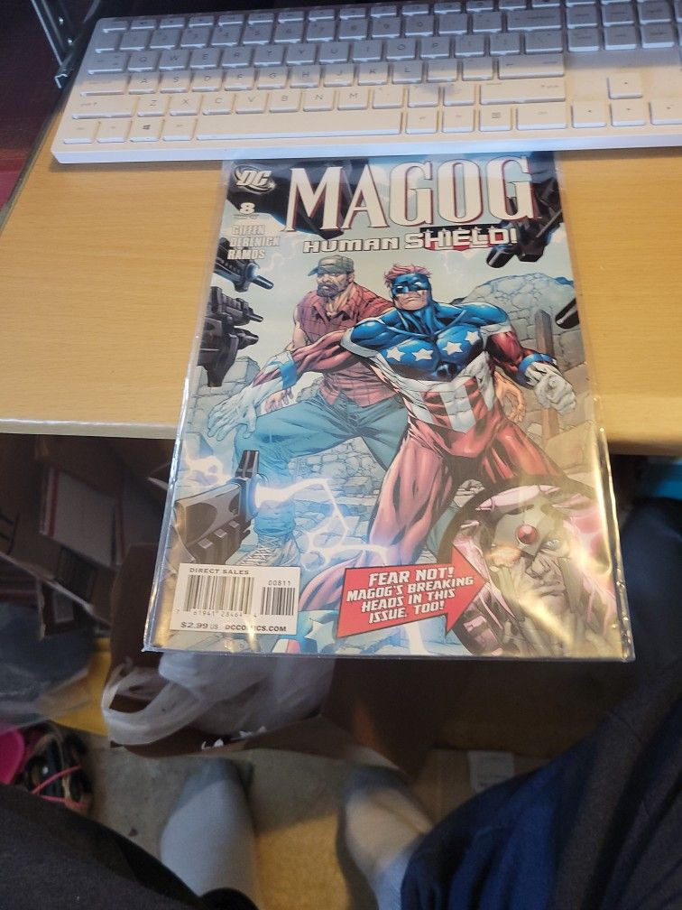 DC #8 Magog Human Shield