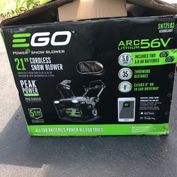 EGO Snow Blower