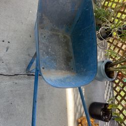 Metal Wheel Barrel 