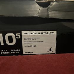 Jordan 11 Low Concord