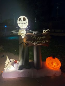 Halloween jack inflatable decoration