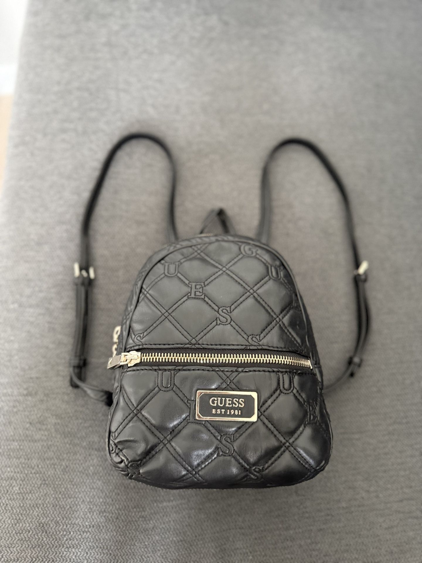 Guess Leather Backpack