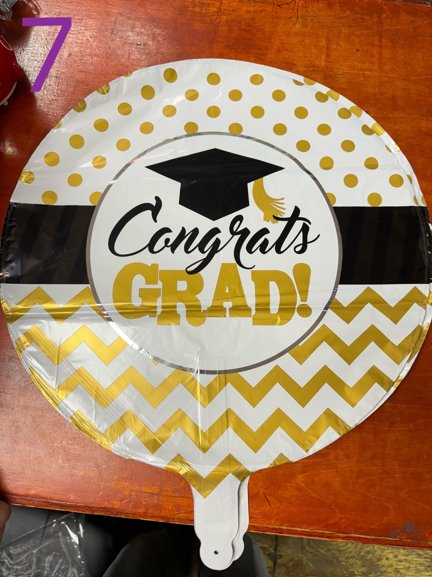 18-inch graduation balloons 5 pcs