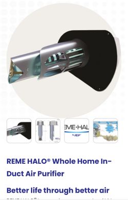New In box REME HALO Whole Home In Duct Air Purifier for Sale in