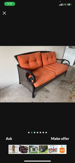 Big Patio chair & cushions