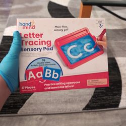 Letter Tracing Sensory Pad