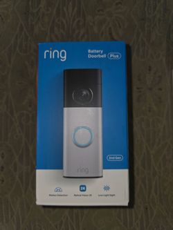 Ring Doorbell Battery 2K, Solar Panel NEW UNOPENED