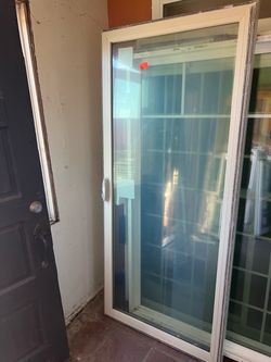 Sliding door sash , beige