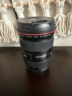 Canon 16–35mm f/2.8L Wide‑Angle Zoom Lens — Excellent Condition