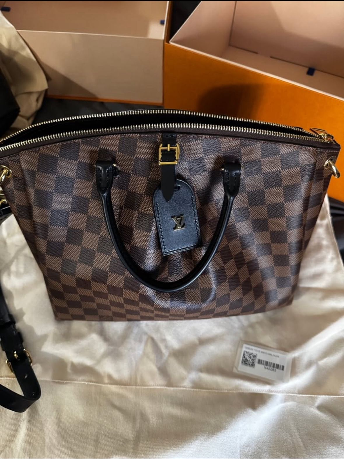 Damier Ebene Odeon Tote PM