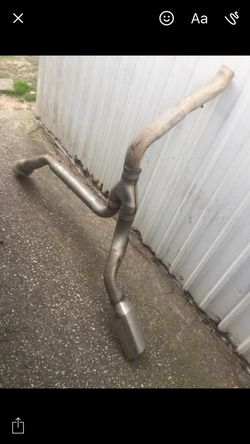 Exhaust set up