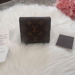 Monogram Elise LV compact wallet