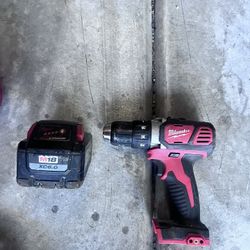 Milwaukee Drill And Battery 