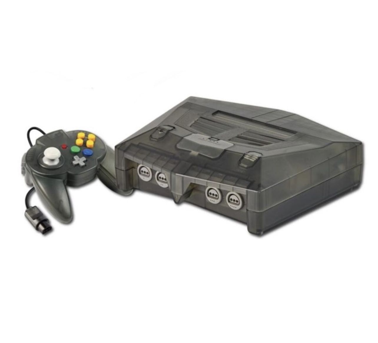 Brand New Warrior 64 - Nintendo 64 - N64 - Black Transparent