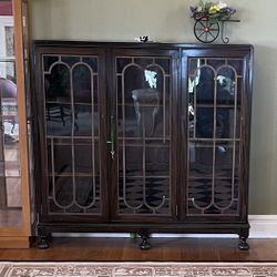 Antique Locking Cabinet