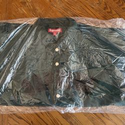 Supreme Arc Denim Coaches Jacket (SS25) Green Size XL