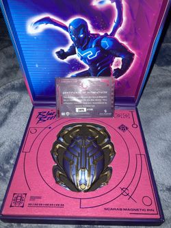 DC Blue Beetle Scarab Magnetic Pin 3D GameStop Exclusive #2975/8000