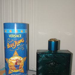 Versace Eros And Versace BLUE JAY SAMPLES (Reas Listing DESCRIPTION)